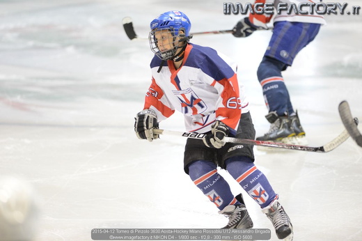 2015-04-12 Torneo di Pinzolo 3830 Aosta-Hockey Milano Rossoblu U12 Alessandro Brigada